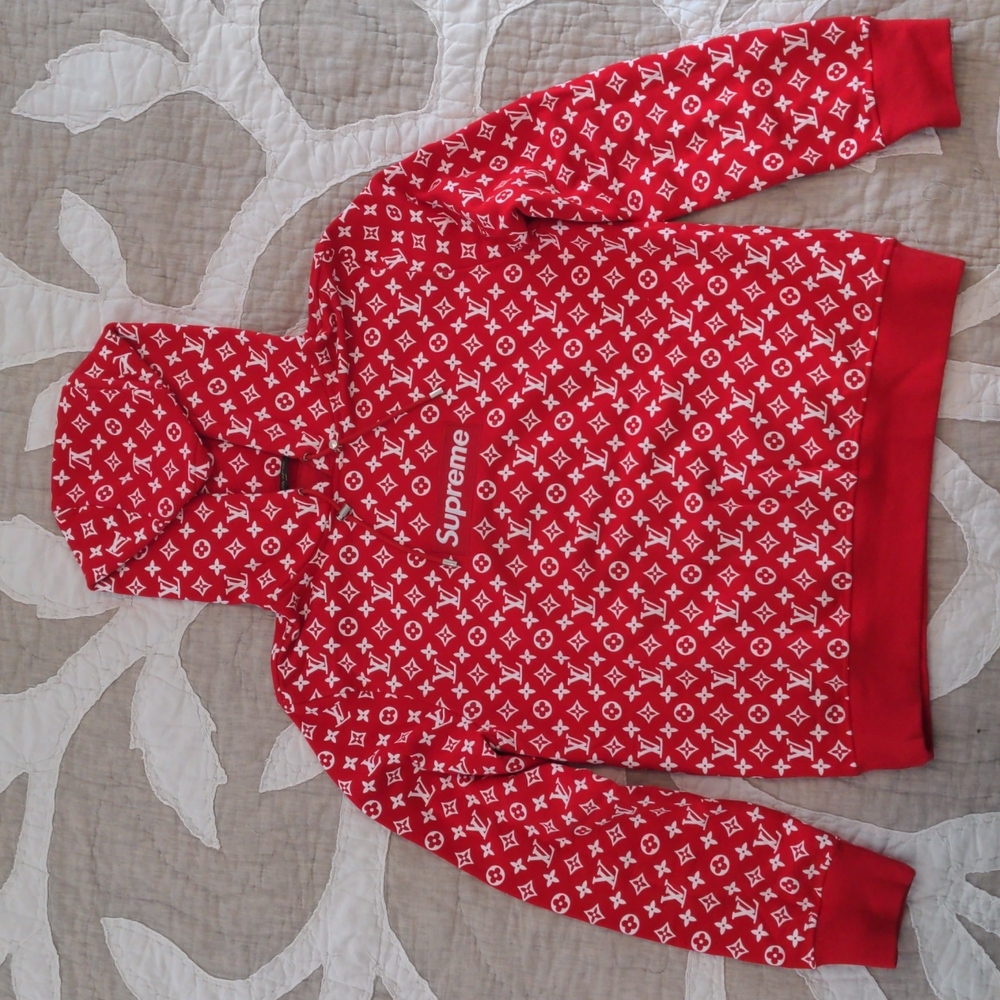 Supreme X Louis Vuitton Hoodie